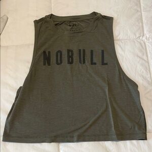 NOBULL Olive Green Sleeveless Top